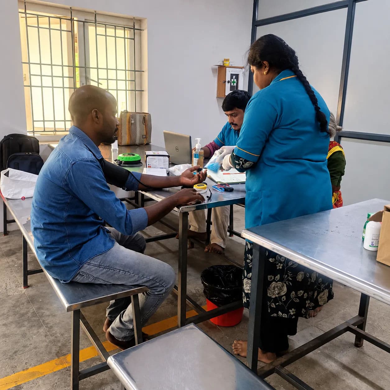 Routine Staff Medical & Vitals Camp