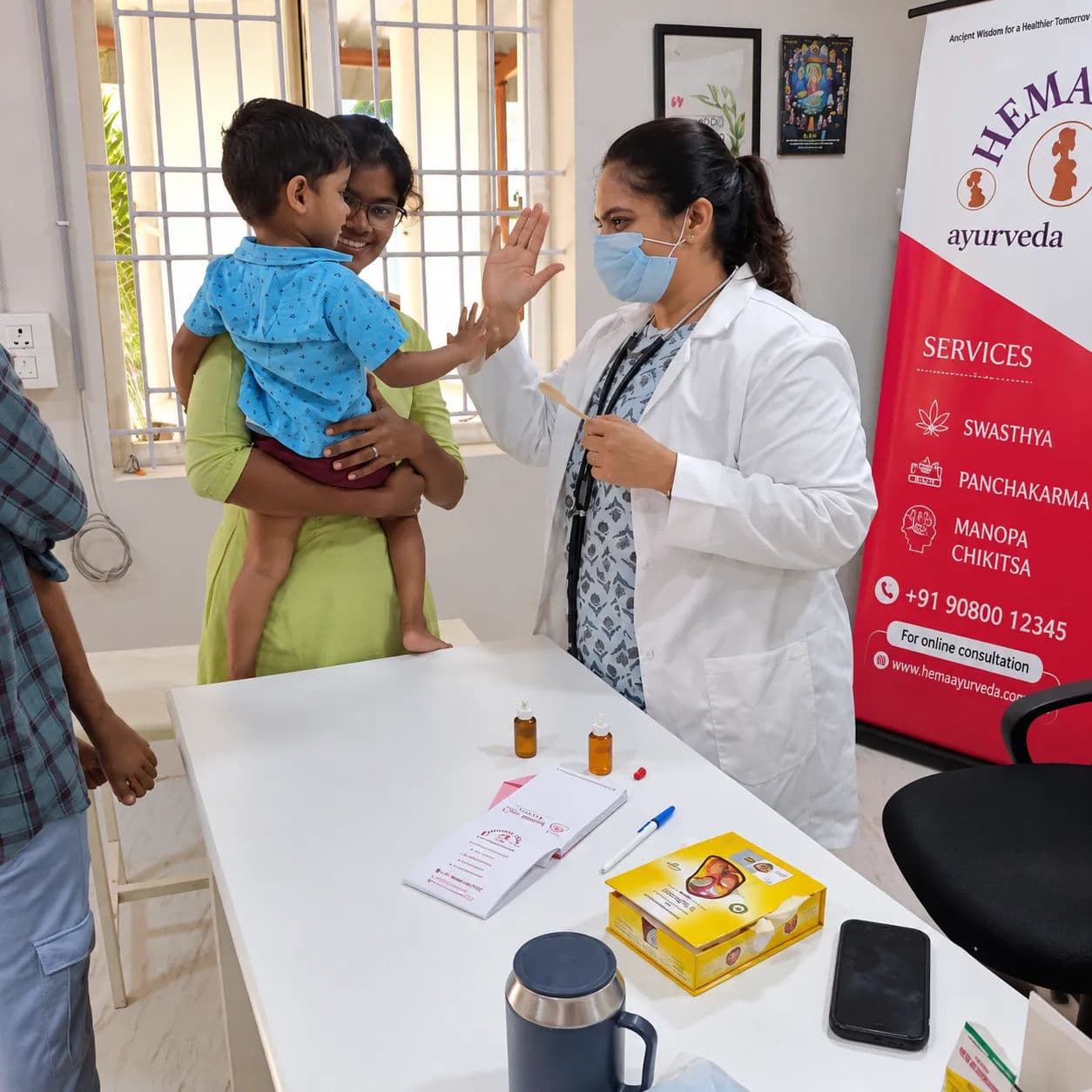 Swarnaprashana Camp — Pediatric Consultation