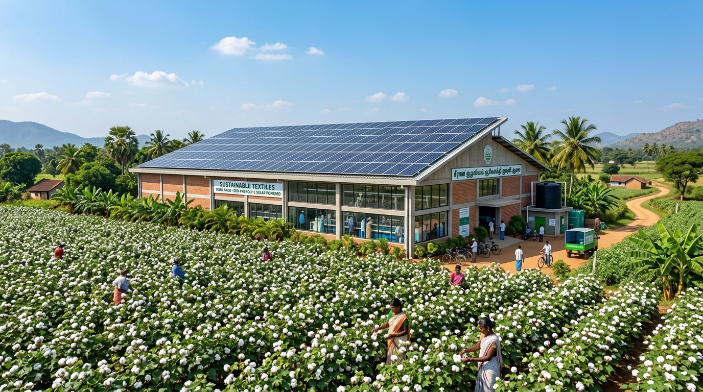The Lotus International Sustainable Garment Manufacturing Facility in Tirupur