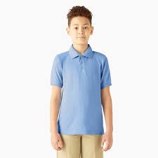 BOYS CORE POLO BLUE